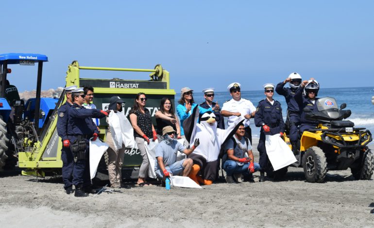 Iniciativa “Cuidemos nuestro Hábitat” ha recogido más de 515 toneladas de basura en distintas playas del país