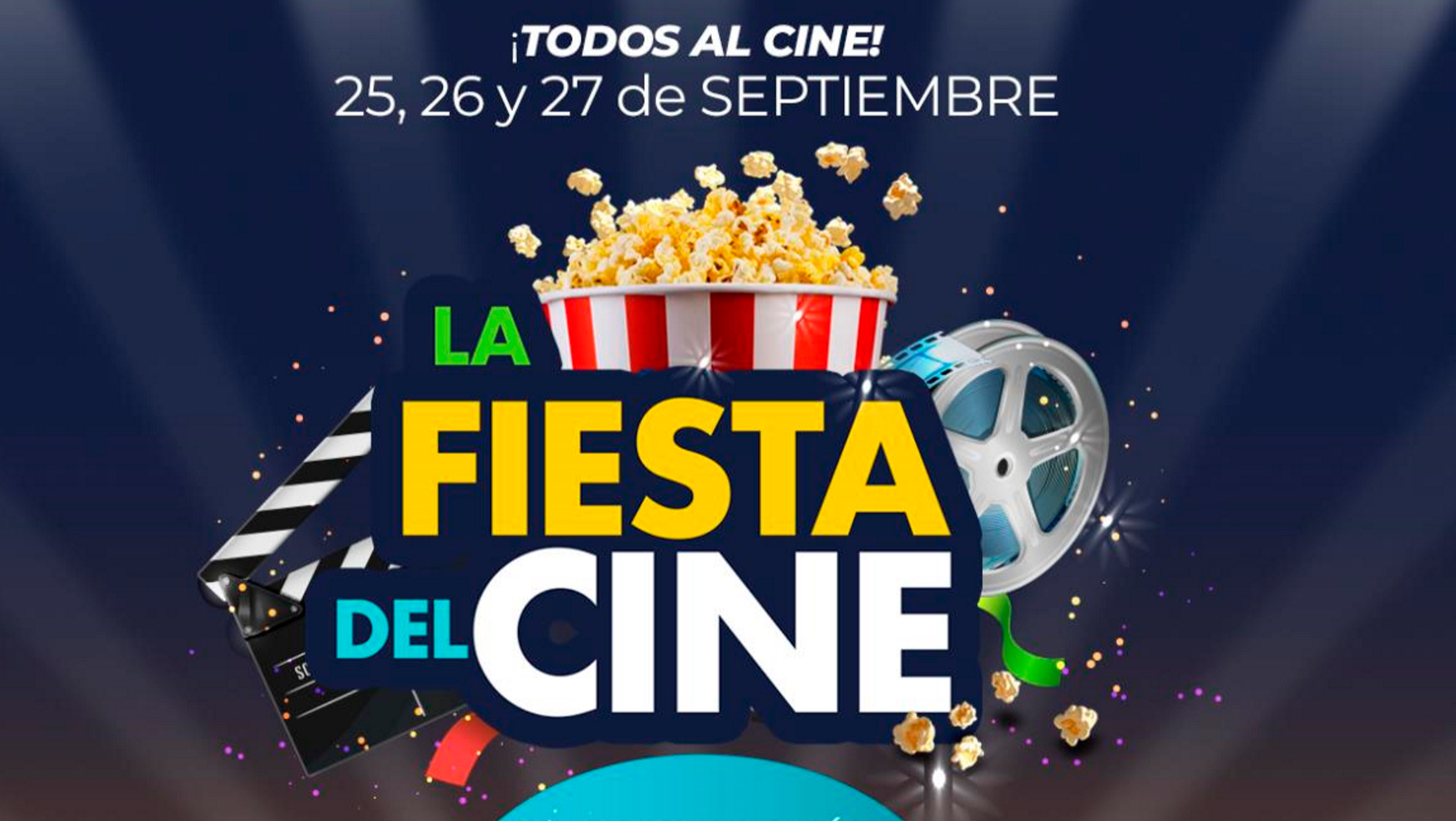 Hoy comienza “La Fiesta del Cine”, 3 días con peliculas a 2 lukitas