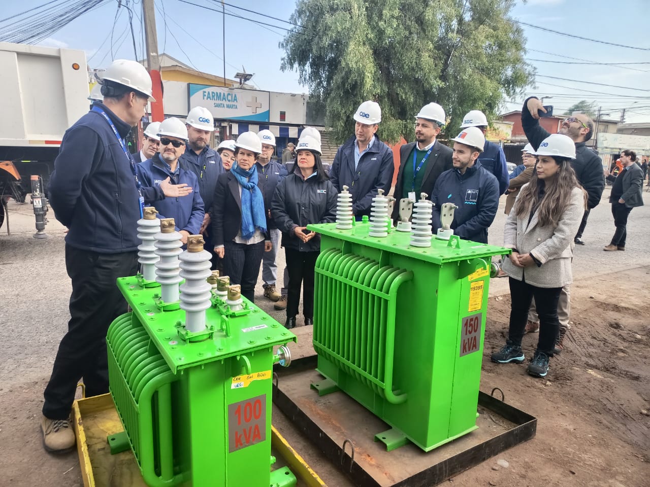 CGE y Tusan lanzan innovador proyecto e instalan primeros transformadores eléctricos “verdes” del país