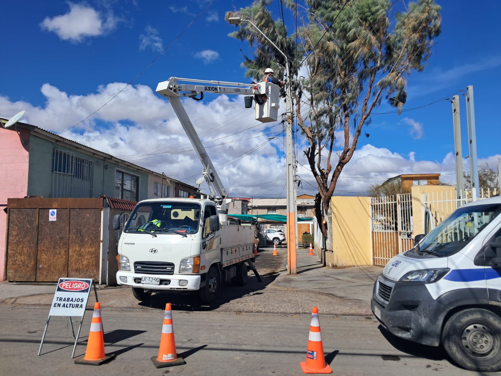 CGE entrega balance operativo tras activar estado de contingencia por lluvias en Calama
